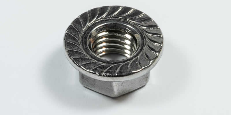 M10 Sperrzahnmutter A2 DIN 6923